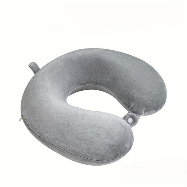 TEMU Cestovní polštář ve tvaru U, tento ultra lehký přenosný opěrka hlavy je ideální pro použití v letadlech, autě, , v kanceláři i pro spaní odpočinek.