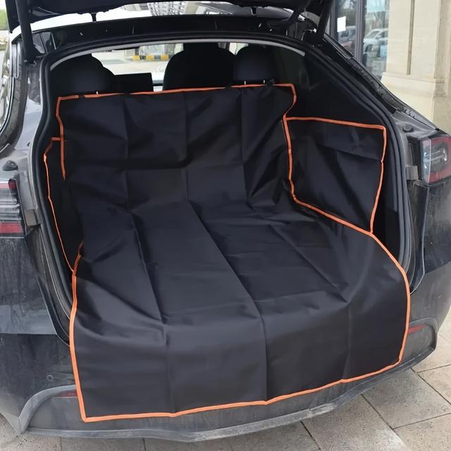 TEMU Alfombrilla para Maletero Todo , Funda de Asiento Amigable con Mascotas, Forro de Carga Duradero Específico para Perros - Adecuado para Sedanes, SUVs y Camionetas (1 unidad)