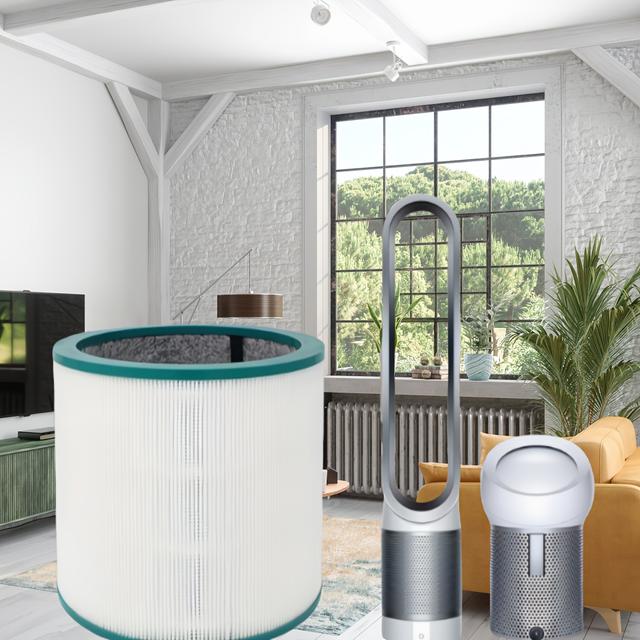 TEMU Filtro HEPA Premium di Ricambio, per Purificatori d'Aria Modelli TP00/TP01/TP02/TP03//AM11