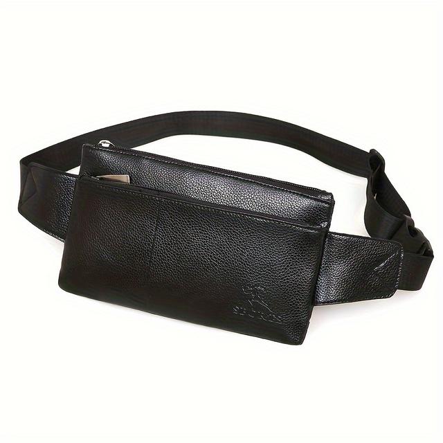 TEMU Men's Multifunctional Large-capacity Waist Bag, Durable