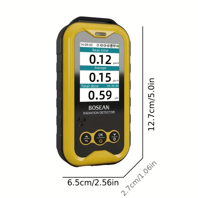 TEMU Geiger Counter For Detecting Nuclear Radiation, Including , Beta, And Gamma