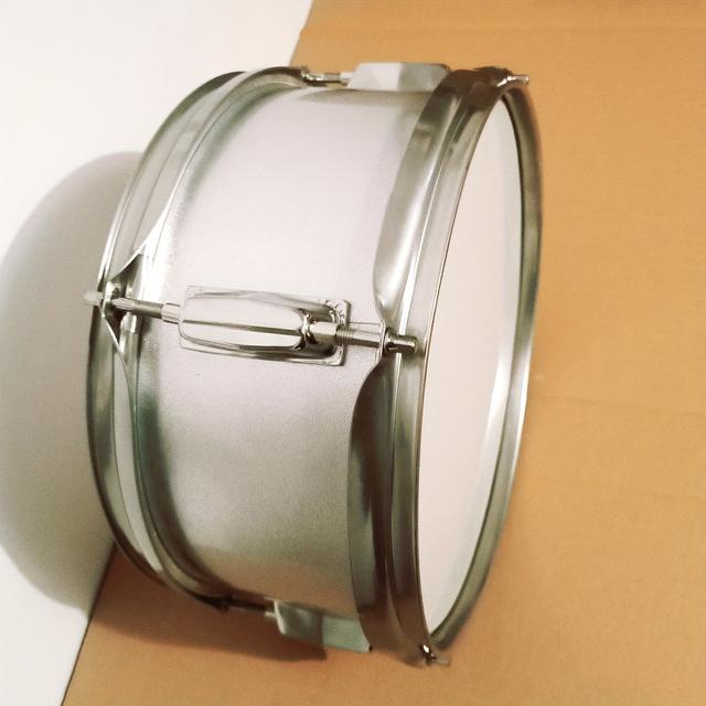 TEMU 11-inch Stainless Steel Snare Drum, Snare Drum, Drum With Drumsticks, Straps - A Versatile Percussion Instrument For Snare Bands, In Multiple Colors