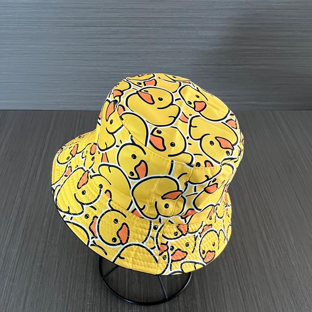 TEMU Stylish Duck Pattern Sun Hat For Teenagers - Adjustable Fisherman Cap With Cartoon Design, Lightweight Breathable Outdoor Hiking Hat For Teens, Spring Summer Casual Wear, Fishing Hat