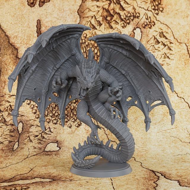 TEMU Dragon Miniatures - Small Dragon Figures For Tabletop Role-playing Game Fans, Perfect For Decorating Game Rooms, Gifts For Board , And Enhancing Your Gaming Experience