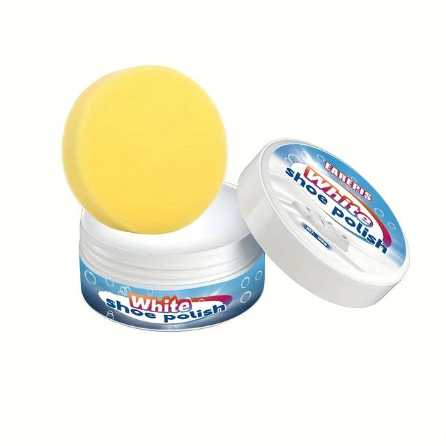 TEMU White Shoe Polish - Quick Polishing To Restore Shoe Shine, Suitable For Sneakers, Canvas Shoes, Shoes, Etc. The For Shoe And Boot Care With . Shoe Care Kit