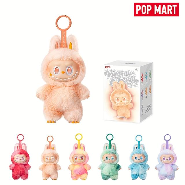 TEMU 1pc Official Genuine Cartoon Cute Pop Mart Plush Doll Mystery Box, Collectible Figure Desktop Decoration, Ideal Gift