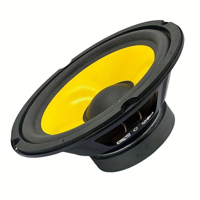 TEMU 8-Zoll-Subwoofer - 120W/4Ω/96dB, Magnetischer Stahl, 100mm, Einfache Installation, Verbesserte Klangqualität, Tiefe und Dichte Bässe, Keine Batterie Nötig, für Heimkino oder Auto-Audiosysteme