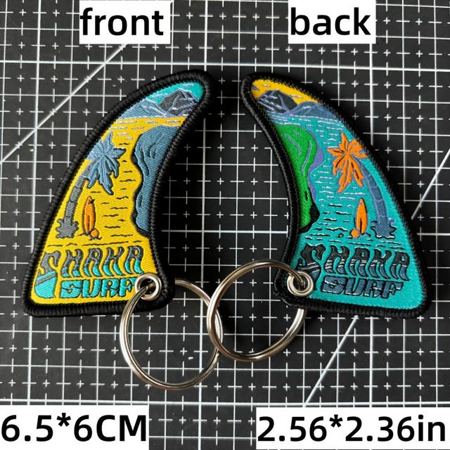 TEMU Llavero de de Surf con Diseño Cara, Llavero Deportivo Náutico, Colgante de Mochila Tejido, Regalo, Accesorio de Moda para Hombres y Mujeres