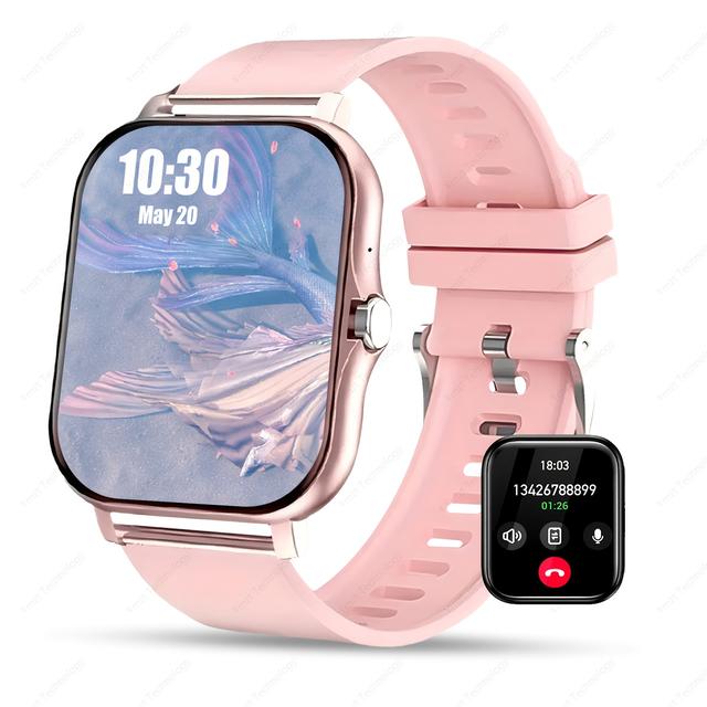 TEMU Hot 2025 Bestseller High-definition Touchscreen Multifunctional Smartwatch With Call, Music, Outdoor Sports Modes, Etc. Compatible With Android And Iphone Smartwatches