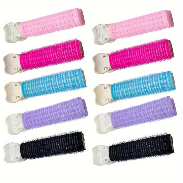 TEMU Set Of 10 Volumizing Hair Clips, Volumizing Hair Clips, Clips For Women And, Root Volumizing Clips, Curlers, Hairstyle Design Tools