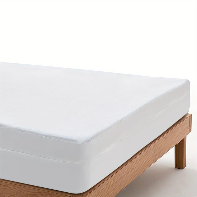 TEMU Mattress Cover, Mattress Protector, Zipper, Ultra Soft, Breathable, Silent, Fibre