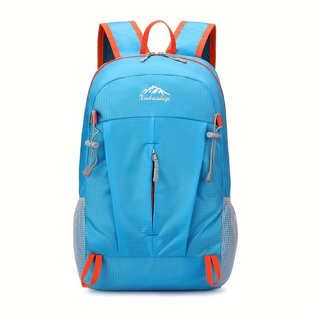TEMU Mochila de Desporto para Exterior para Homens e Mulheres, Mochila de Viagem Dobrável, Saco de Caminhada, Mochila , Mochila de Livros, Pequena Mochila de Viagem