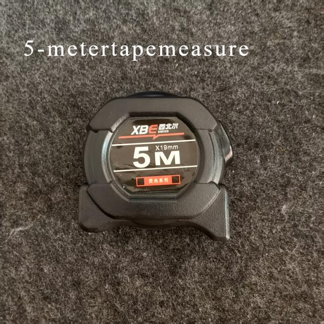 TEMU 1 قطعة شريط قياس فولاذي عالي الدقة ذاتي القفل بطول 5م، 7.5م، 10م، شريط قياس بعلبة سوداء وذهبية، شريط قياس مقاوم للبلى للاستخدام اليومي في البناء والمكتب