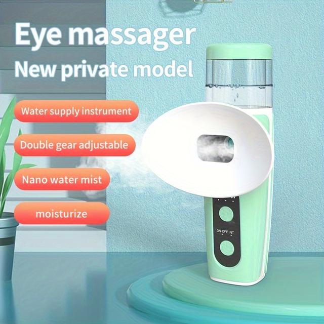 TEMU Usb Charging Long-lasting Hot And Cold Compress Atomization Eye Moisturizing Device Spray Moisturizing Eye Care Device