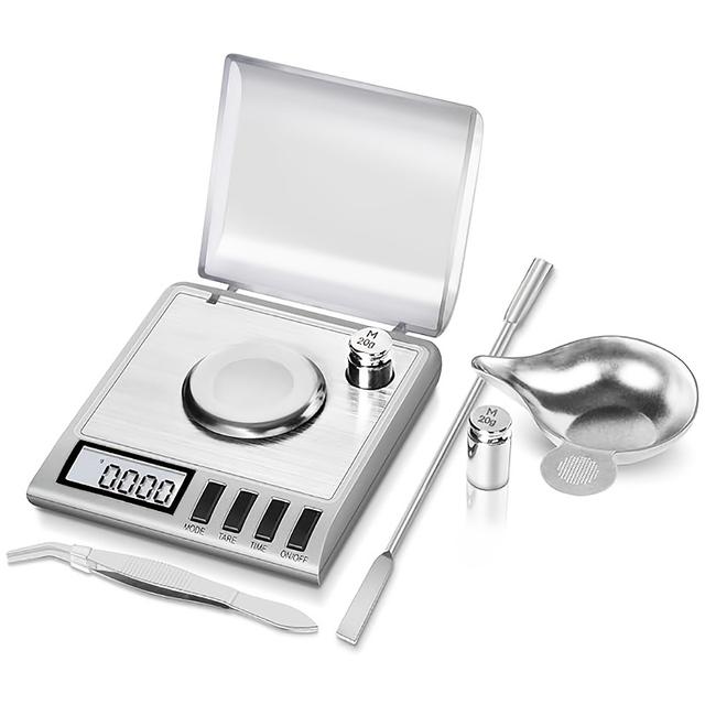 TEMU A High-precision Scale That Measures 0.001g, Suitable For Accurately Weighing Golden, Diamonds, And Powder, Portable.