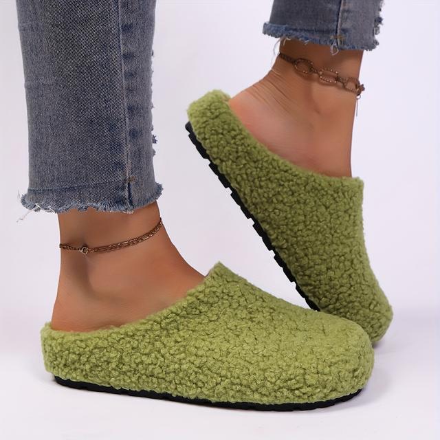 TEMU Botas y joyas de moda nuevas que aumentan la estatura > Moda de mujer > Zapatos de mujer > Zapatillas de cuero hueco y zuecos de mujer, Zapatos de mujer