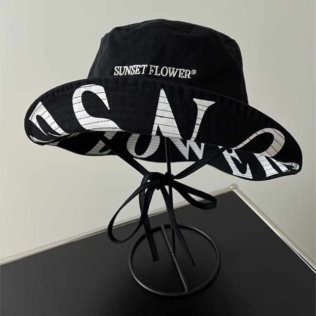 TEMU Vissershoed met brede rand voor dames, geschikt voor outdoor kamperen in de lente en zomer, met trekkoord voor