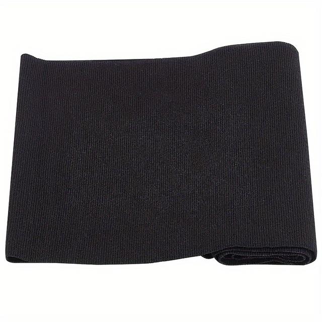 TEMU . Rippstoff aus 95% Baumwolle und 5% Spandex, für Manschetten, Gürtel, Kragen, Hemddekorationen, in 11 trendigen Farben, Größe 600~650x200~250x2mm
