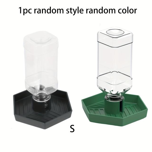 TEMU 1 ks Náhodná barva Miska na vodu pro suchozemské želvy, polojílové ještěrky a gekony - Plastová miska na krmení a pití