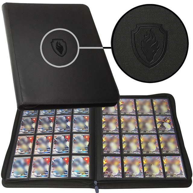 TEMU Xl Tcg Album For 1024 Cards 16 Sleeves – Pu Trading – , : – 14+