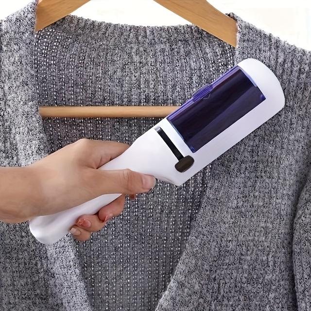 TEMU 1pc Anti-static Dry Cleaning Brush For Clothes, Lint Remover For Garments, Pet Hair Brush, And Bedding Hair Remover