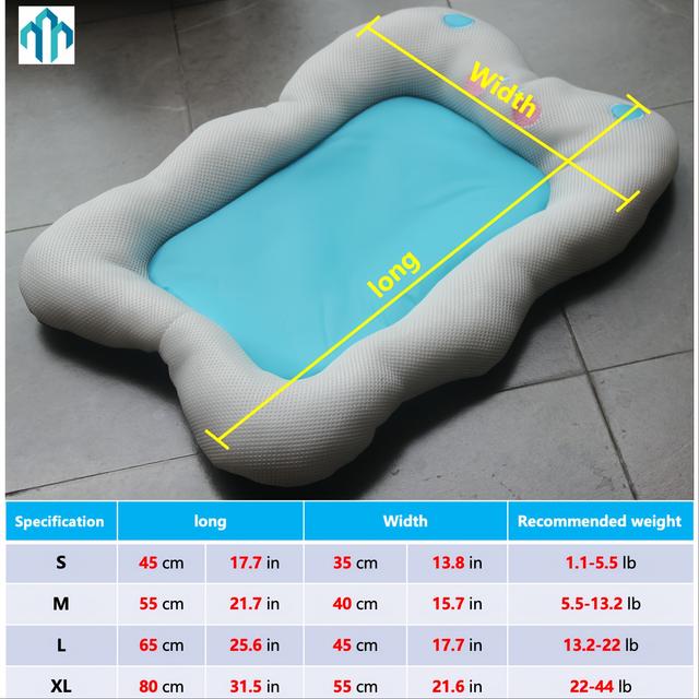 TEMU Cloud Shape Bed Nest Pad: Breathable Mesh, High Quality Oxford, Supports Joint Spine, Suitable Of All Sizes, Suitable All : Spring Summer Autumn Winter