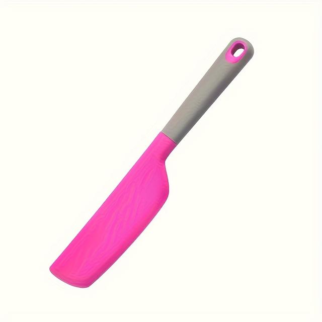 TEMU Oversized Silicone Spatula - Heat-resistant, & Tool For Cooking, Baking, Mixing, Stirring & Scraping, Durable & Easy To Clean, Essential Cooking Utensil | Ergonomic | Flexible Spatula
