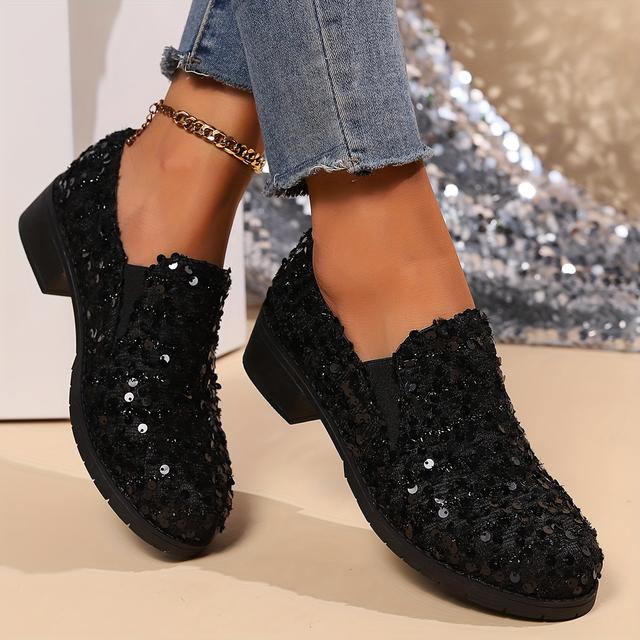 TEMU Women's Platform High Heels, Flat Shoes, Casual Shoes, House Shoes, Loafers, Women's Nurse Shoes, Sequined High Heels, Women's Flat Shoes, Stretch Velvet Breathable Flat Shoes, Women Shoes