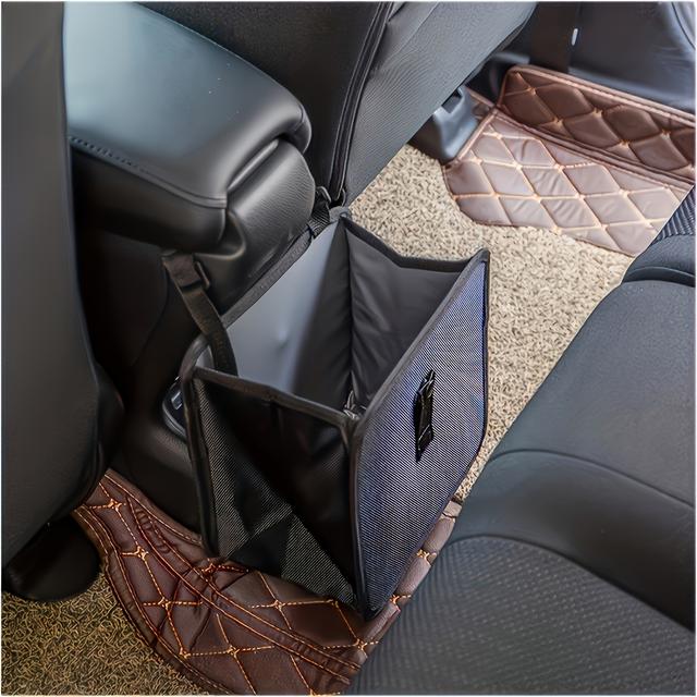 TEMU Car Foldable Trash Can, Hanging Garbage Bag Organizer, Large Capacity, Suitable For Vehicles, Unisex Gift, High Quality And Leak-proof Car Seat Back Storage, Fits 90% Of Areas
