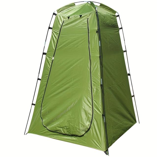 TEMU 1pc Outdoor Handheld Changing Tent Birdwatching Tent Camping Shower Shelter Portable Temporary Toilet