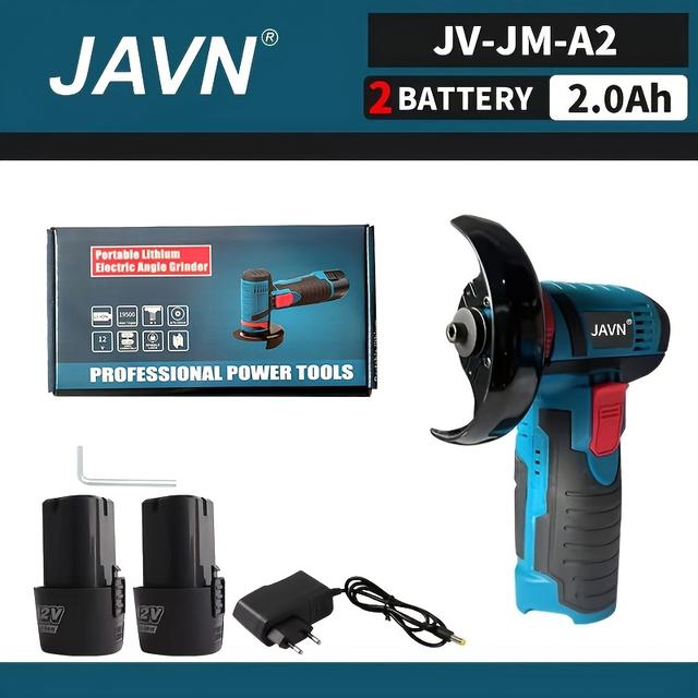 TEMU 12v 19500rpm Mini Angle Grinder, Grinding Tool, Wood Metal Plastic, Power Tool, Javn