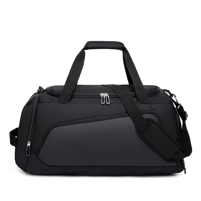 TEMU Fitness Casual Travel Bag With Shoe Compartment, Sports Outdoor Handbag