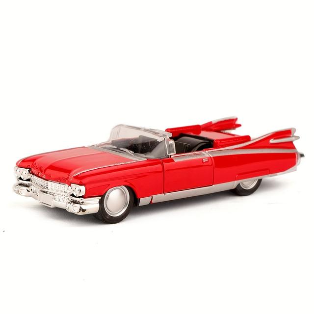 TEMU 1: 32 Rocket Vintage Car Simulation Alloy Vintage Car Model Toy Car Pendant Model Boys' Toy