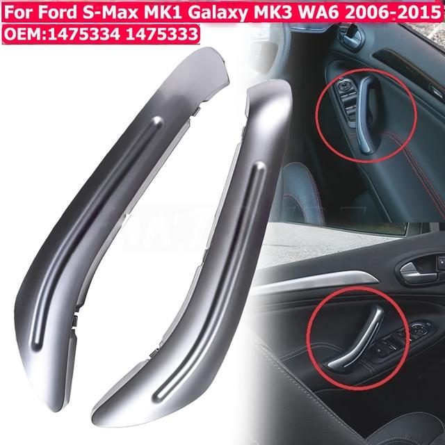 TEMU Front Door Armrest Handle Decorative Insert Bezel Compatible With For Ford Galaxy Mk3/ Wa6