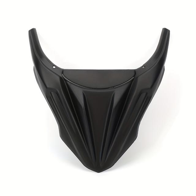 TEMU New Motorcycle Front Beak Fairing Extension Cover Black Front Wheel Fender Fairing Kit For Adv 350 2022 2023