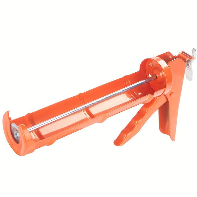 TEMU Caulking Gun, 10:1 Thrust Ratio, Orange, Caulking Tool Gun, Caulk Gun No Drip, Hand Caulking Guns, Gun, Caulking Gun Tool, No Drip Caulk Gun, Caulk Guns