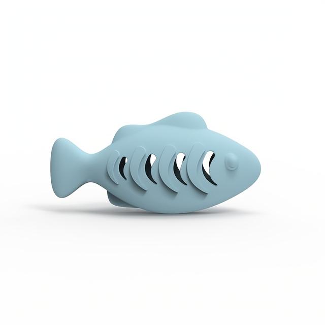 TEMU 1 Silicone Chew Toy Shaped Like , Designed For Interactive Play And Treat Dispensing, Serves As A Puzzle Snack Toy That Promotes Dental Health For Pets, And Does Not Batteries, Without Battery