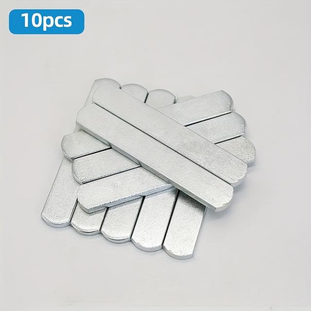 TEMU Of Weight Plates For Fitness, Each Weighing 200 Grams, Suitable As Weighted Accessories To Enhance Endurance, Designed To Be Used As Padding In Clothing And Leggings, Rectangular Metal Plates.