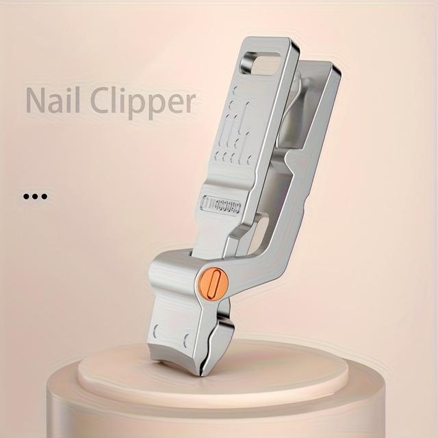 TEMU Krokodýlí tvarované široké kleště na nehty z nerezové oceli, manikúrní nůžky proti stříkání, nástroje na pedikúru pro tlusté a tvrdé nehty