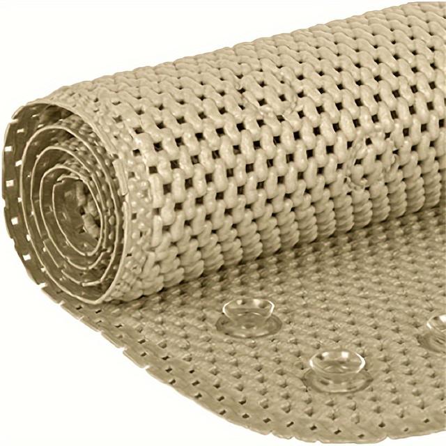 TEMU 1pc Anti-slip Bathtub Mat, Anti-slip Shower Mat, Quick-drying Bathtub Mat, Foot Brush Mat, Anti-slip Mat For Bathtub, Floor, Bathroom, Home, Hotel, White, 43 X 91cm/16. 35.83inch