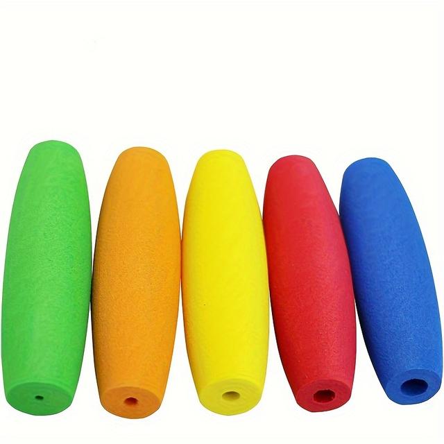 TEMU Set Of 5 Crochet Hooks With Comfortable Handles, Compatible With Sizes Ranging From 2mm To 10mm, In Colors, Ideal For Weaving And Crafting