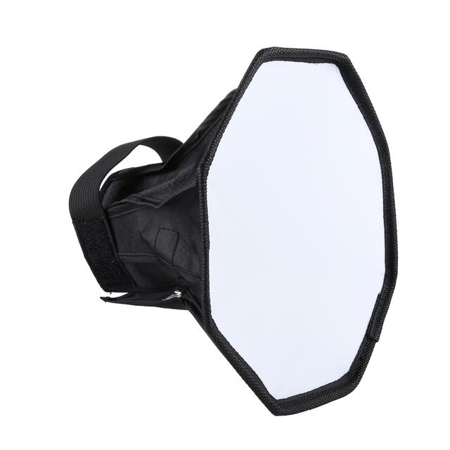 TEMU PULUZ 20 cm / 7,87 cala Składany Miękki Softbox z Ośmiokątnym Designem i Difuzorem Błysku