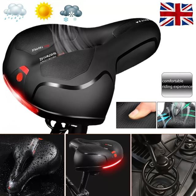 TEMU Extra Wide Big Bum Bike Seat Bicycle Gel Pad For Bicycle Uk