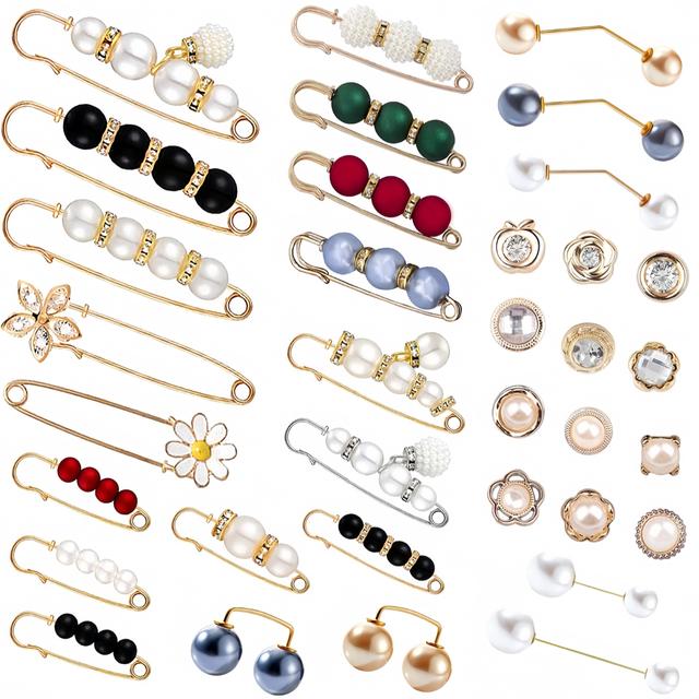 TEMU Set grande de 35 piezas para ajustar la cintura de faldas y pantalones, clips antiexposición, y clips para la cintura.