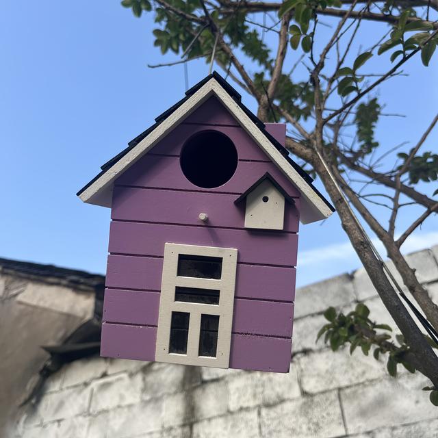 TEMU Bluebird House, Composite Material Nesting Box, Suitable For , , Chicken Coops, Outdoor Birdhouses