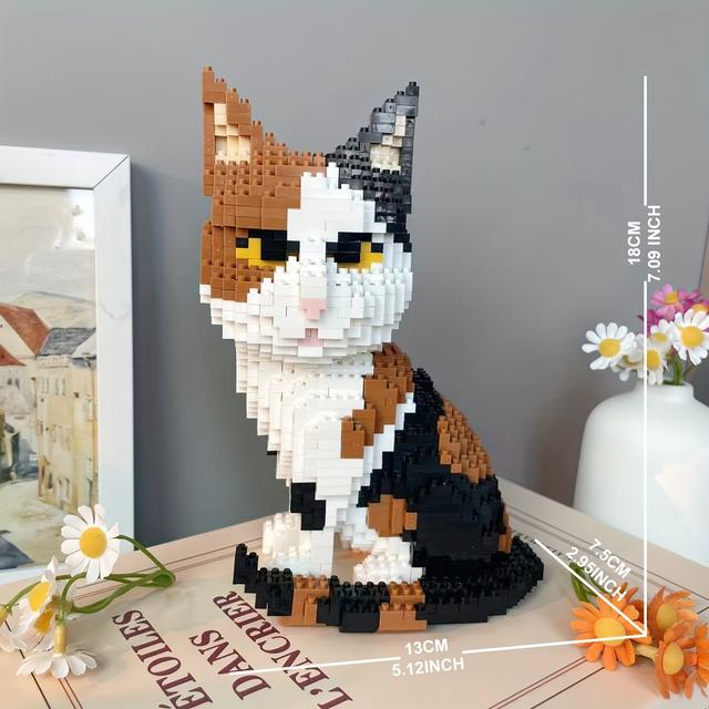 TEMU Cat Model, - Decoration, Birthday Christmas Gift Christmas, Halloween Gift