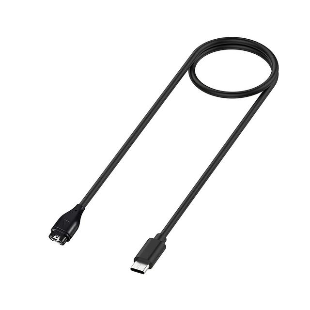 TEMU Usb Type-c Charging Cable For Garmin Fenix 8 7 7s 7x 6 6s 6x 5 5 4 3 935 245 255 2 Charger Smartwatch