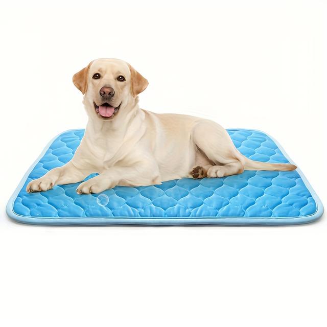 TEMU Ewoid 1pc Summer Cooling Mat & Sleeping Pad -dog Beds Crate Pad For Medium/small Dogs, Breathable Washable Pad For Dog, Ultra Soft, Washable Kennel Pad For Dogs Cozy Sleeping Mat