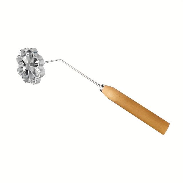 TEMU High-quality Floral-shaped Frying Molds For Home Use, Aluminum Alloy Tools For Frying Pastries And Desserts