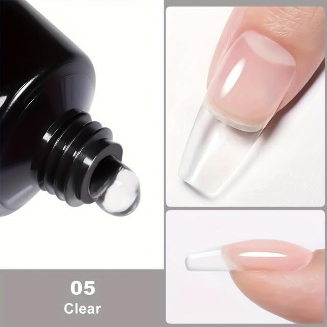 TEMU Xeijayi Optional 15ml /led Extension Nail Gel Extender Poly /led Gel Nail Tip And , Make Nails And Stronger